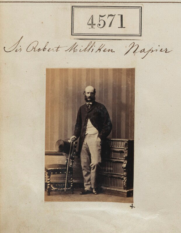 Sir robert john milliken napier, 9th bt npg ax54583