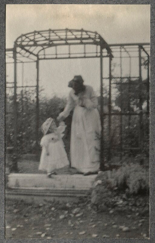 Julian vinogradoff (née morrell); lady ottoline morrell npg ax140083