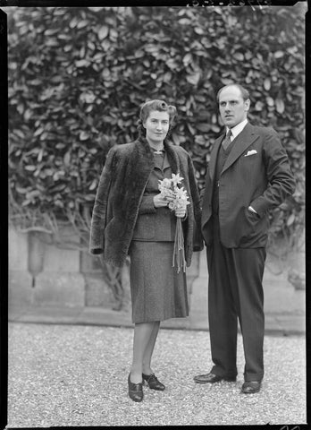 Hon. Elspeth Marjorie Jessie Hoare (née Weir); Richard Fairfax William Cartwright NPG x177960