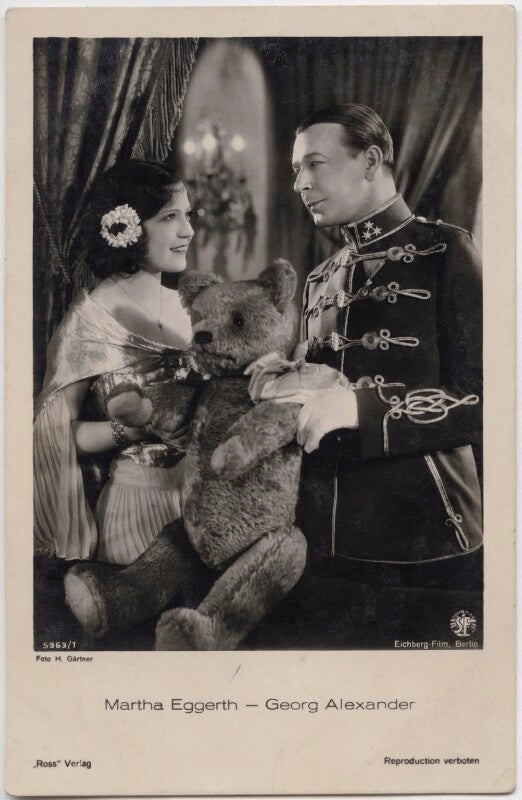 Marta eggerth and georg alexander in 'let's love and laugh' npg x138255