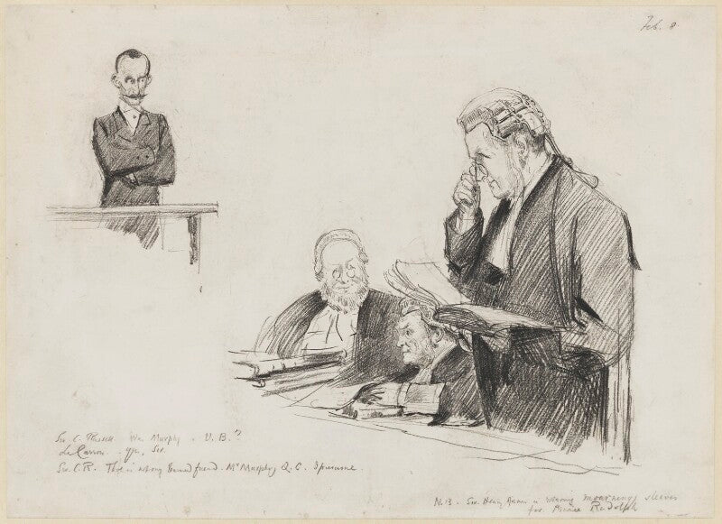 Thomas miller beach, john patrick murphy, sir henry james and sir charles russell npg 2239