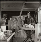 Monica Wynter (née Harman) and her son, Tom Wynter NPG x134357