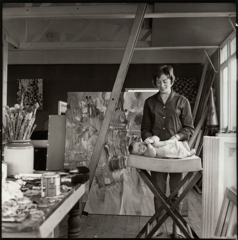 Monica wynter (née harman) and her son, tom wynter npg x134357