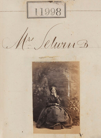 Mrs Selwin NPG Ax61675