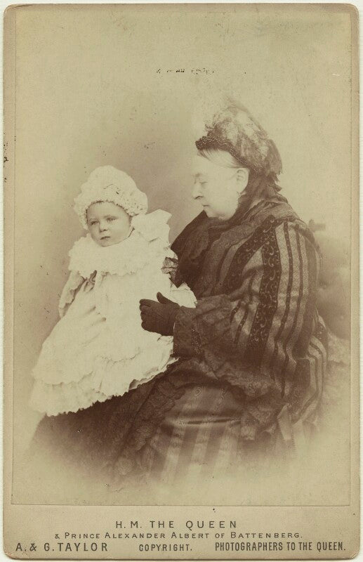 Alexander albert mountbatten, 1st marquess of carisbrooke; queen victoria npg x76538