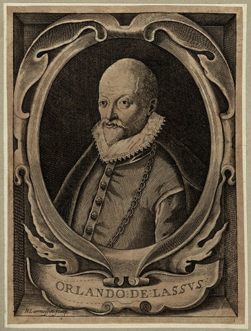 Orlande de Lassus (or Orlandus Lassus, Orlando di Lasso, Roland de Lassus) NPG D25675