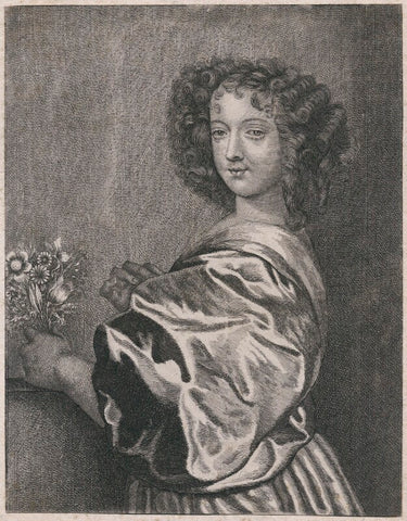 Nell Gwyn (Margaret Lemon with the head altered to Nell Gwyn) NPG D47402