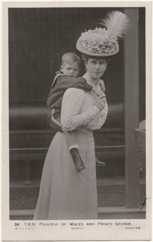 Prince george, duke of kent; queen mary npg x196439