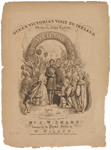 Queen Victoria's Visit to Ireland (including Queen Victoria and Prince Albert of Saxe-Coburg-Gotha) NPG D47393