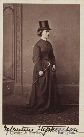 Eglantine Stephenson (née Pleydell-Bouverie) NPG Ax68075