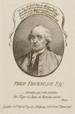 Philip Thicknesse NPG D14393