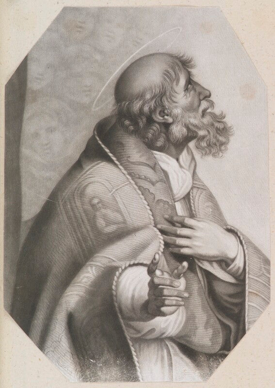 Detail from the sistine madonna npg d11340