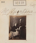 Mr Quintana; Mrs Quintana NPG Ax64039
