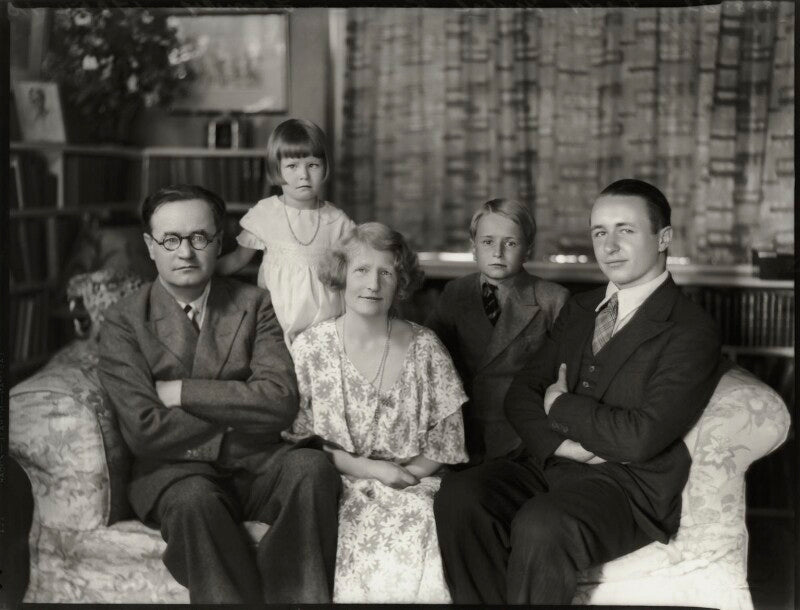 'lady mabel lunn and family' npg x150905