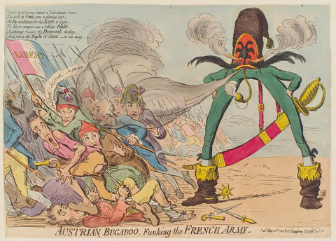 'Austrian bugaboo, funking the French army' NPG D12451