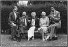 Sir Alan Bowness; John Hulton; (Katherine) Lilian Somerville (née Tillard); Margaret Henderson McLeod; Julian Andrews NPG x200043