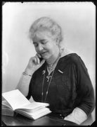 Constance Mary Elizabeth (née Baillie-Cochrane), Countess de la Warr NPG x120569