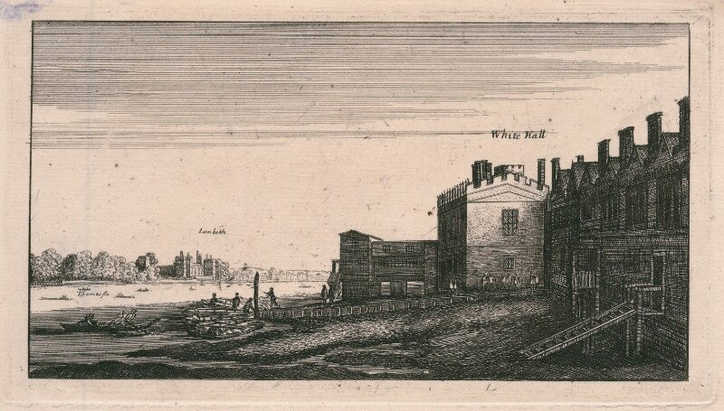 View of lambeth from whitehall stairs npg d18049