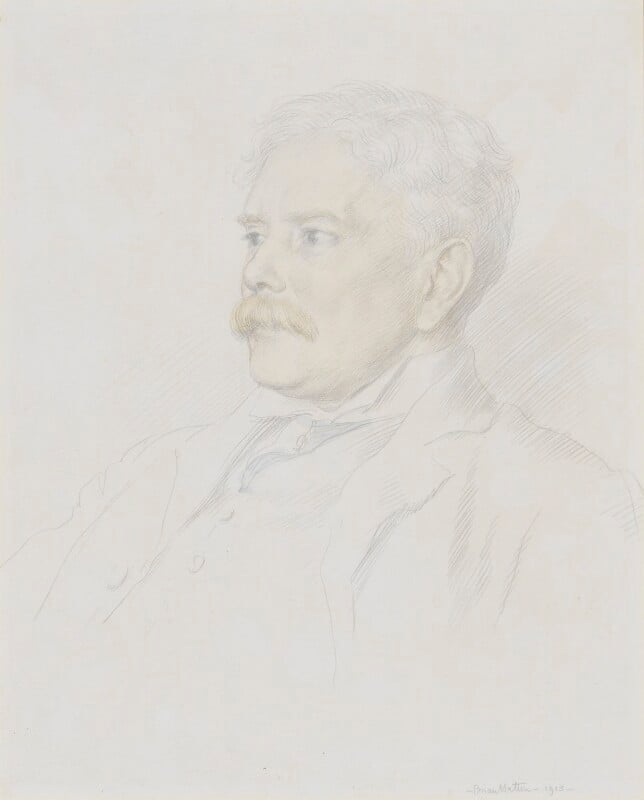 Sir charles william chadwick oman npg 7118