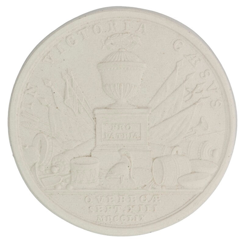 Reverse of a medal commemorating james wolfe's death at quebec npg d36114