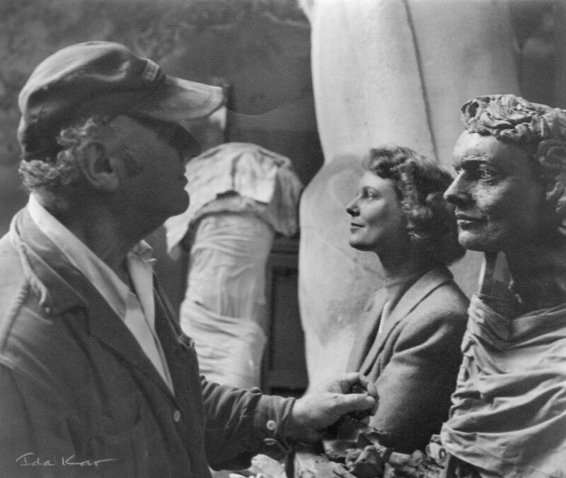 Jacob epstein; anna neagle npg x125065