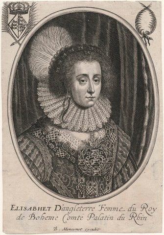 Princess Elizabeth, Queen of Bohemia and Electress Palatine NPG D18132