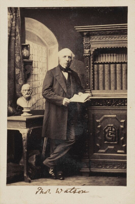 Sir thomas watson, 1st bt npg ax9791