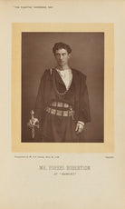 Sir Johnston Forbes-Robertson as Hamlet in 'Hamlet' NPG Ax28902