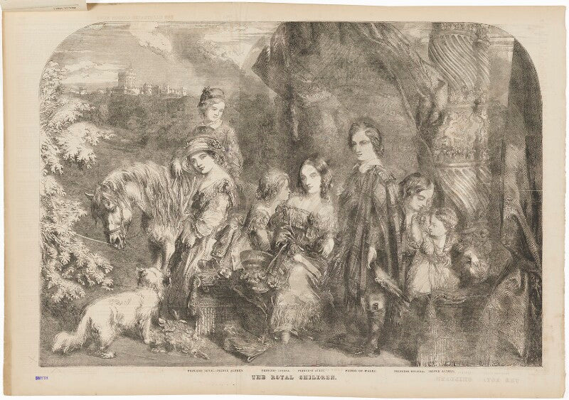 The seven oldest children of queen victoria npg d33826