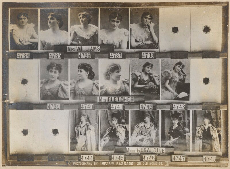 Miss williams; miss fletcher; madame geraldine npg ax136811