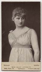 Mary Anderson (Mrs de Navarro) as Parthenia in 'Ingomar The Barbarian' NPG x68