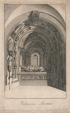 John Morton on tomb sculpture NPG D5305