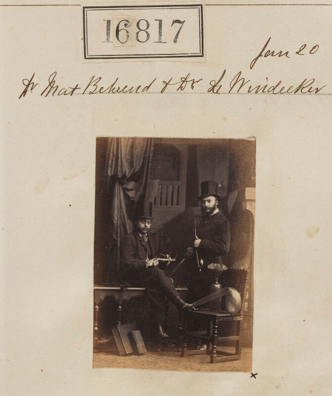 Max behrend; dr l. windecker npg ax64700