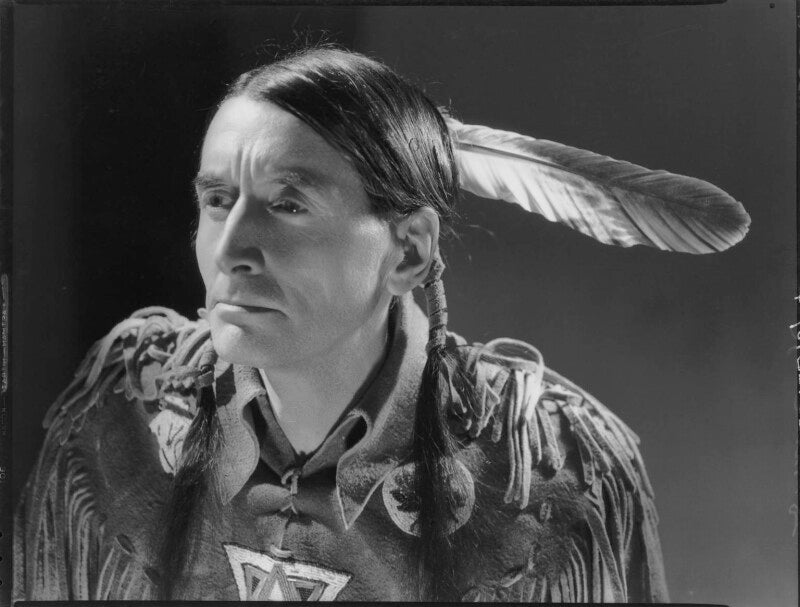 Archibald stansfield ('grey owl') belaney npg x16743