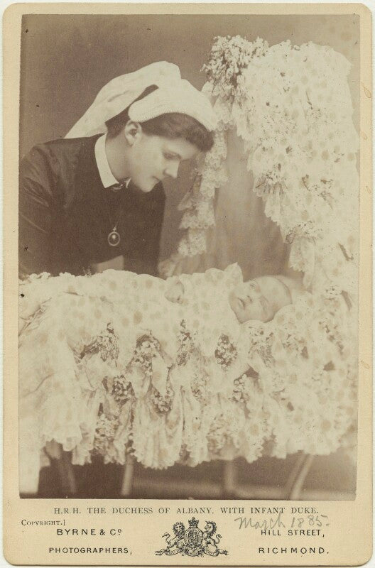 Princess helen, duchess of albany; prince charles edward, 2nd duke of albany and duke of saxe coburg and gotha npg x38385