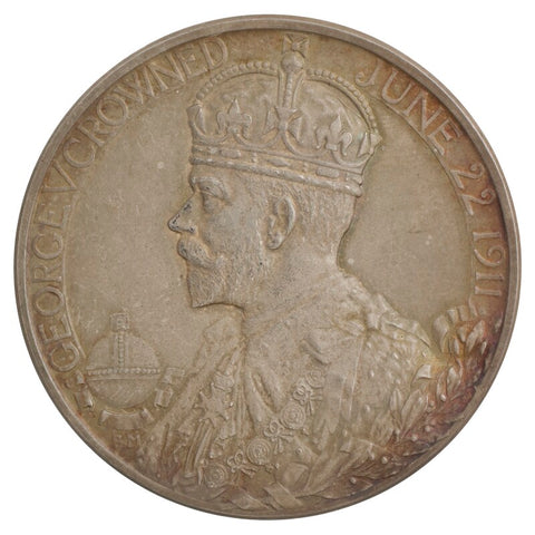 Coronation medal of King George V; Queen Mary (on reverse) NPG D36109