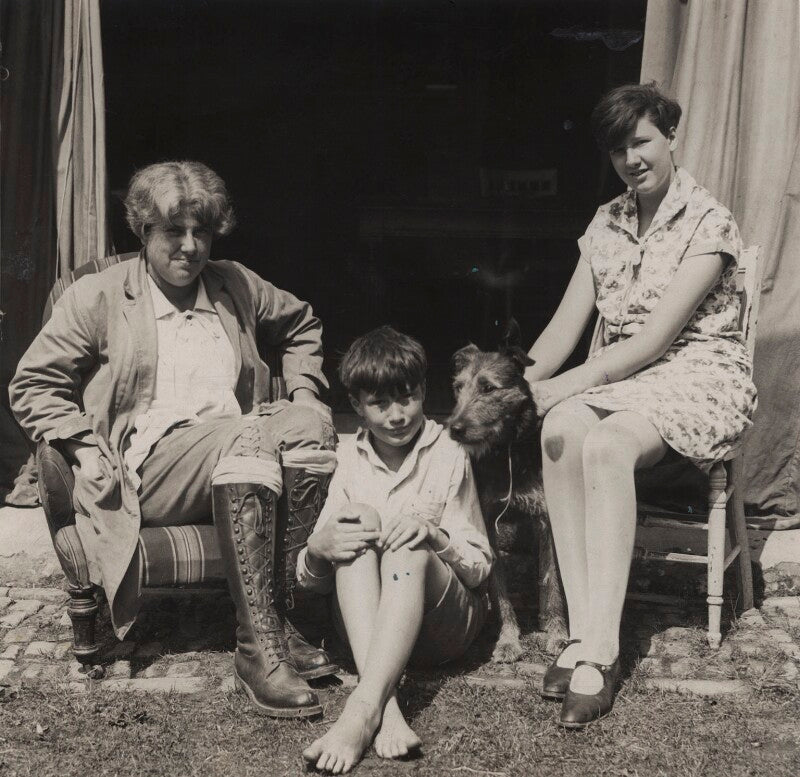 Ray strachey; christopher strachey; barbara strachey npg ax161158