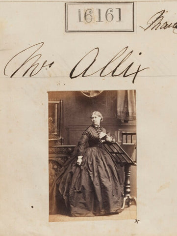 Mrs Allix NPG Ax64080