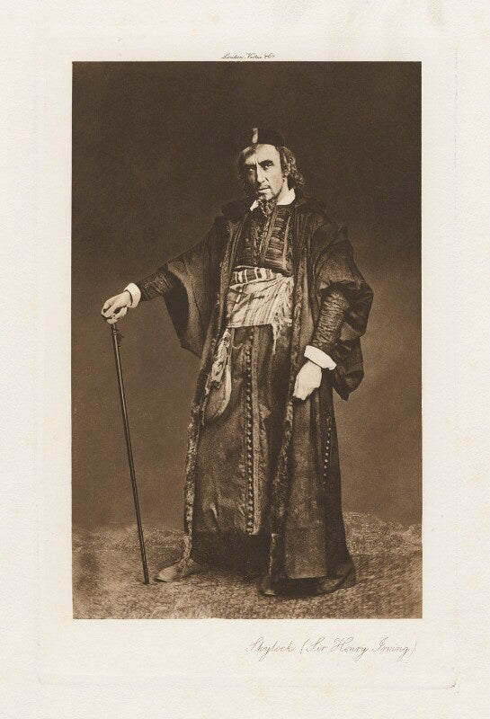 Sir henry irving as shylock in 'the merchant of venice' npg x17924