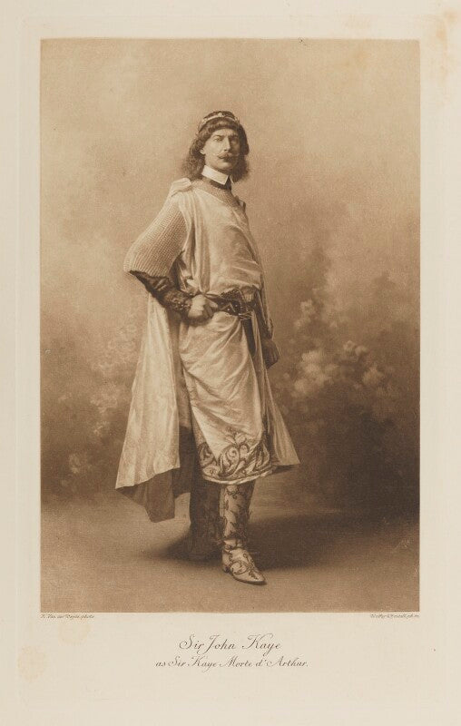 Sir john pepys lister kaye, 3rd bt as sir kaye morte d'arthur npg ax41132