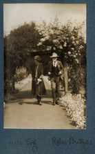 Virginia Woolf; Robert Bridges NPG Ax142578