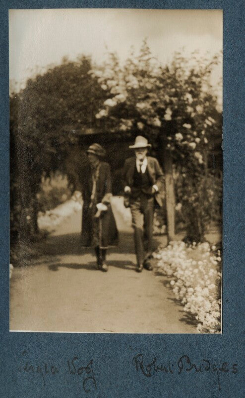 Virginia woolf; robert bridges npg ax142578