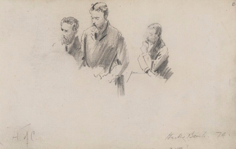 Michael edward hicks beach, 1st earl st aldwyn npg 2320