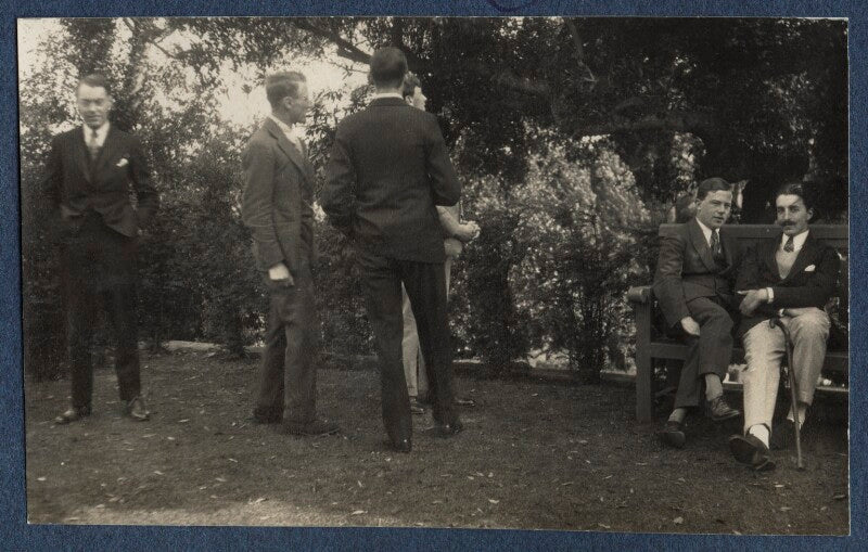 Sir maurice bowra; peter ralli and others npg ax141583