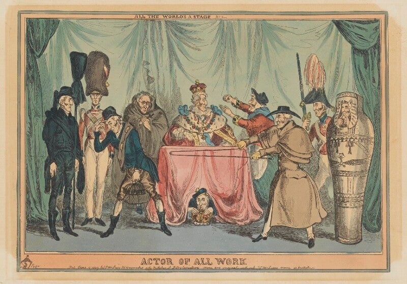 Arthur wellesley, 1st duke of wellington ('actor of all work') npg d46069