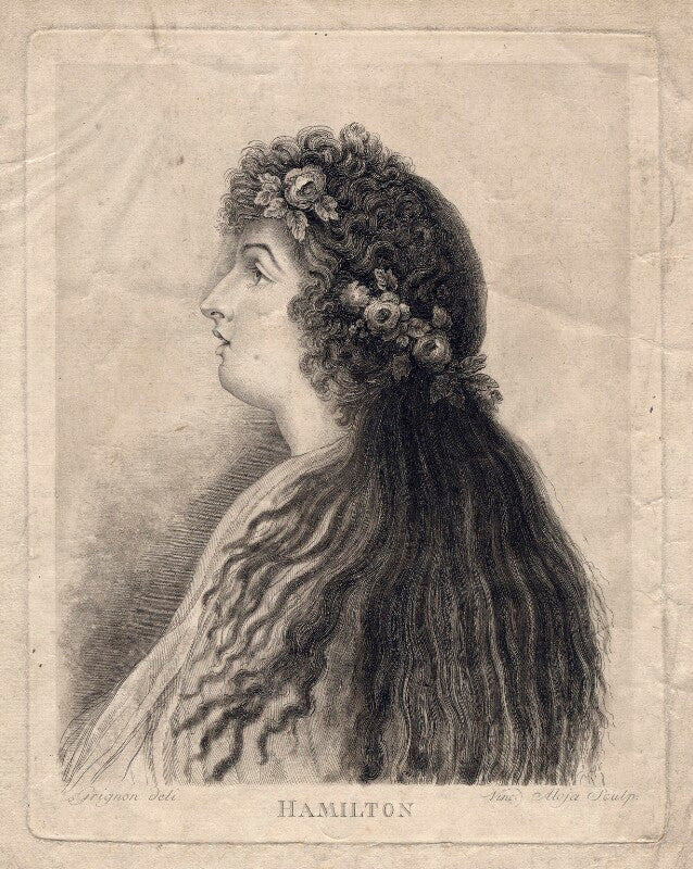Emma hamilton npg d3203