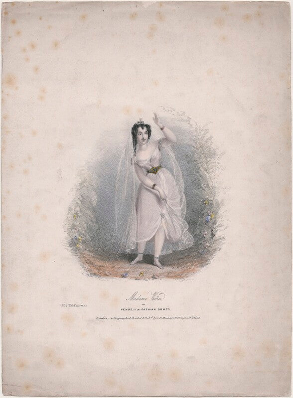 Madame vestris as venus in 'the paphian bower' npg d48642