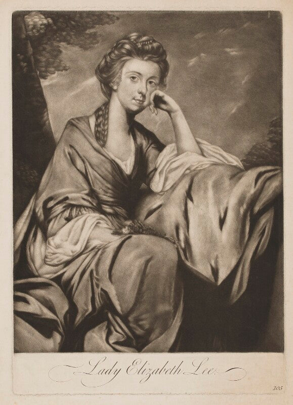 Lady elizabeth lee npg d37247