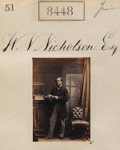 William Newzam Nicholson ('Mr W.N. Nicholson') NPG Ax58270