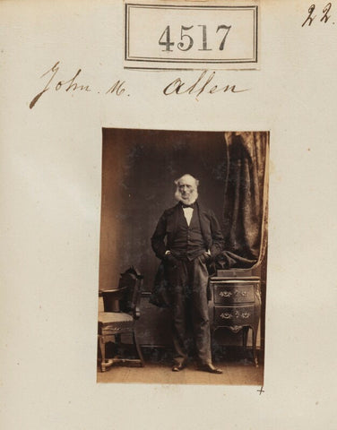 John M. Allen NPG Ax54529